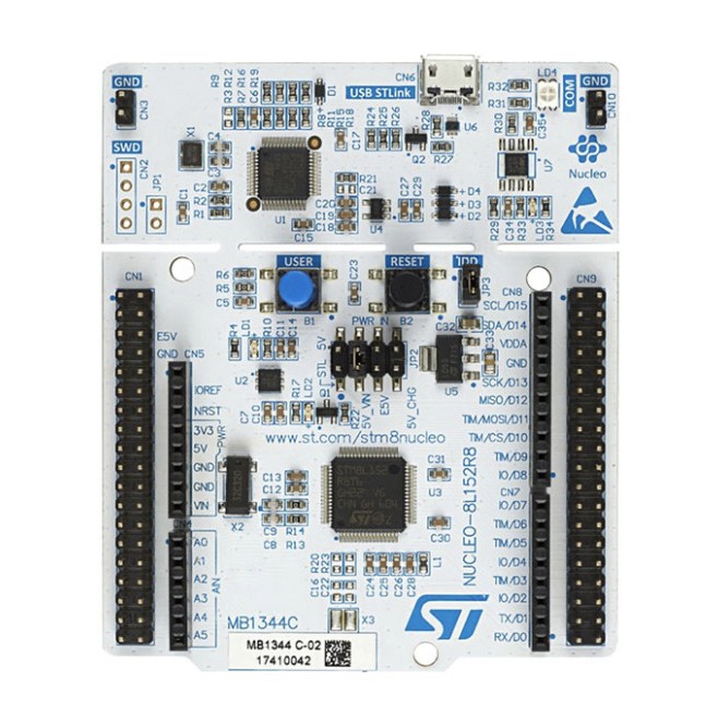 NUCLEO-8L152R8 STM8L152 Nucleo-64 MCU 8-位 开发工具 评估板