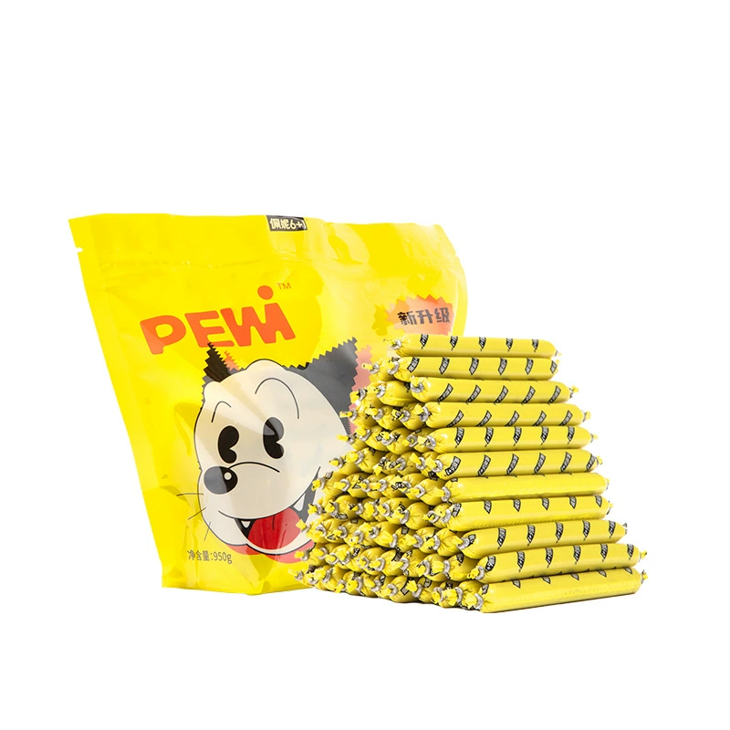 Универсальные лакомства для кошек и собак с селеном и высоким содержанием кальция, колбаса для щенков, со вкусом говядины и курицы, пищевой класс