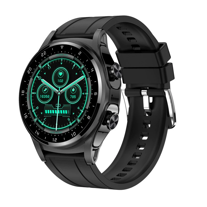 Умные часы GT66, 1,39" 360×360 HD, Bluetooth TWS наушники, пульс, IP67, 360 мА·ч