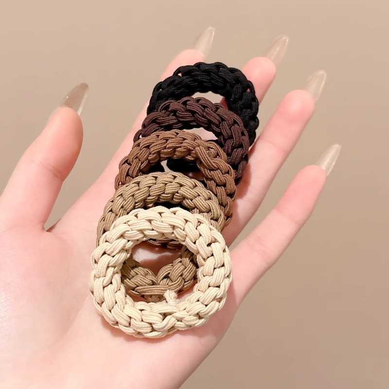 Pelo simple, lazo para el cabello, alta elasticidad y durabilidad, banda de goma, bola femenina, cuerda para el cabello, sensación de alta calidad, cuerda para el cabello, accesorios para el cabello