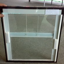 隔音夹胶中空百叶玻璃幕墙磁控防尘镀膜中空百叶玻璃窗供应商直销