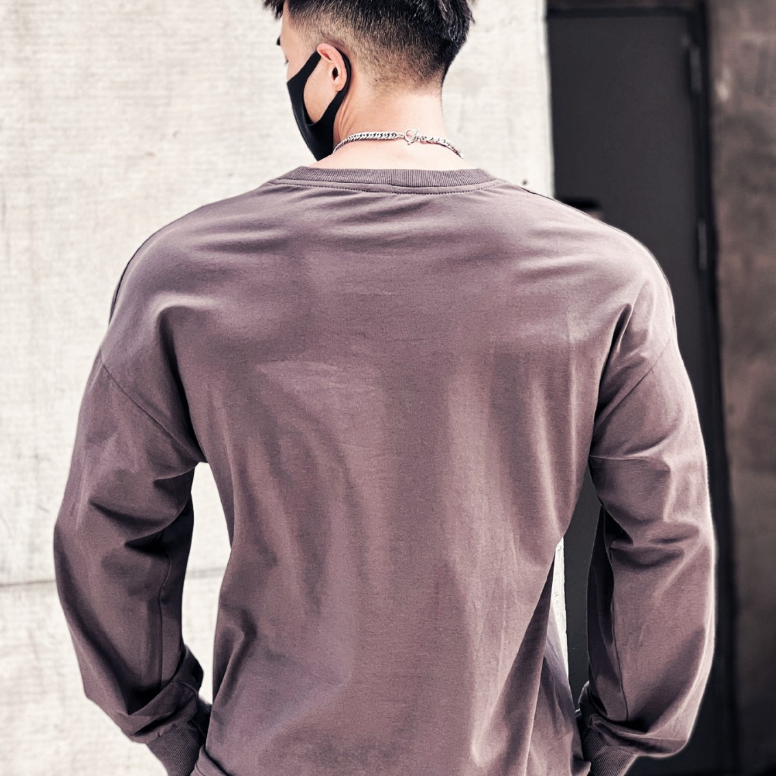 Men's Trendy Loose Fitting Fitness Clothing Long Sleeved T-Shirts Casual Training Sportswear Pullovers Sweatshirts Thin_viptrois.com