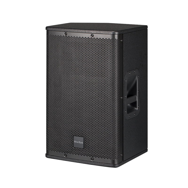 Altavoz de monitoreo activo portátil de escenario al aire libre conjunto completo de 12 pulgadas y 15 pulgadas sistema de sonido profesional activo