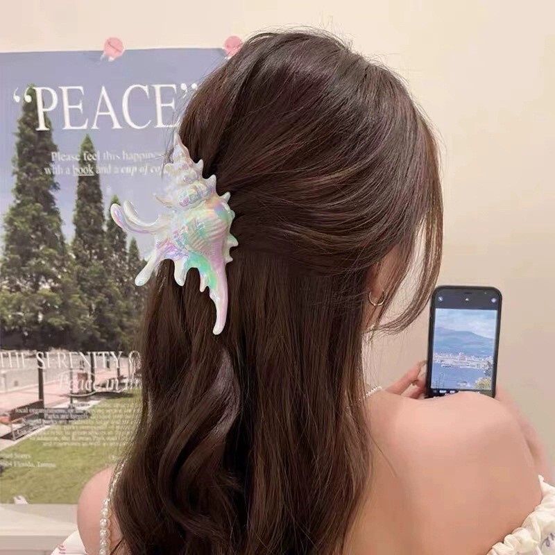 爆款布艺显气质高级感鲨鱼夹合集女饱满后脑勺半扎发鲨鱼发夹发饰|undefined
