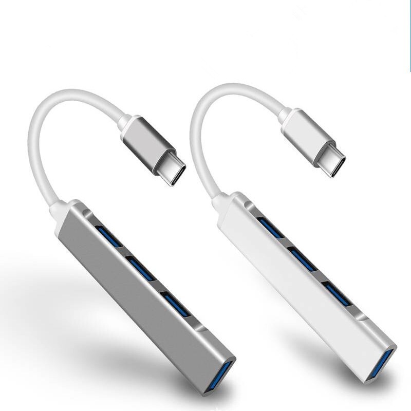 USB C HUB one-to-four mini portable docking station HUB for Apple MacBook Samsung Notebook