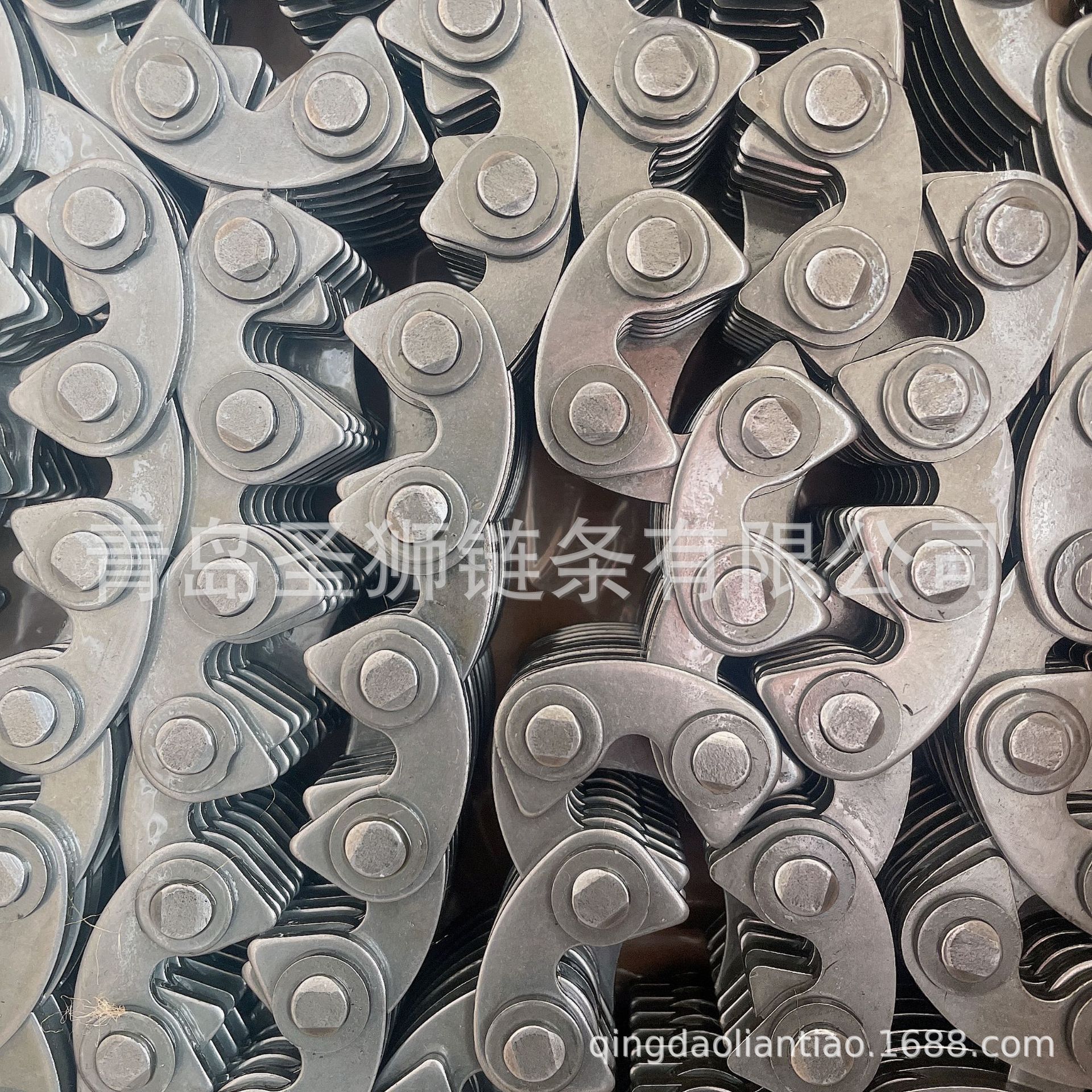 齿形链传动用重载齿形链高韧性高强度耐冲击CL16无心磨链静音无声