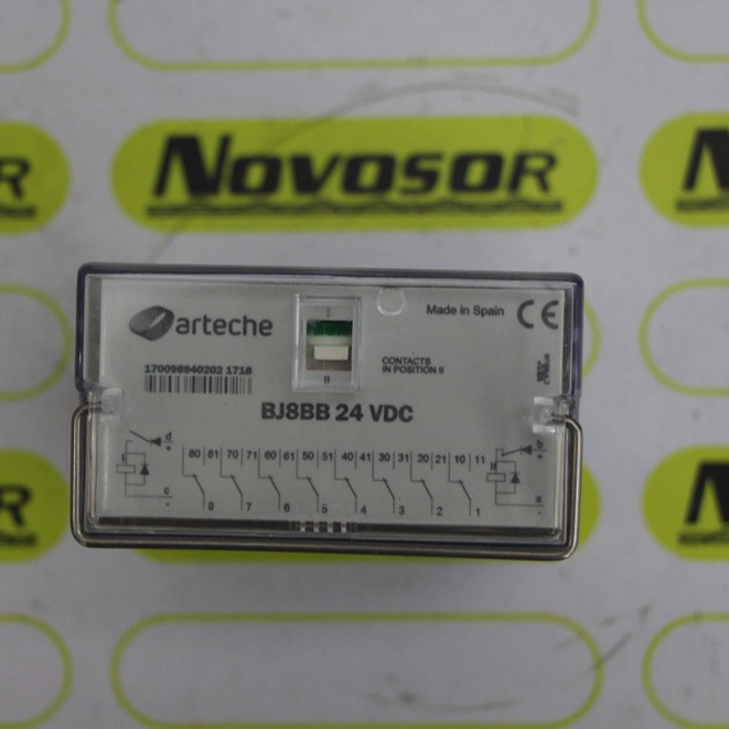 ARTECHE  BJ8BB  24VDC继电器咨询再订期货