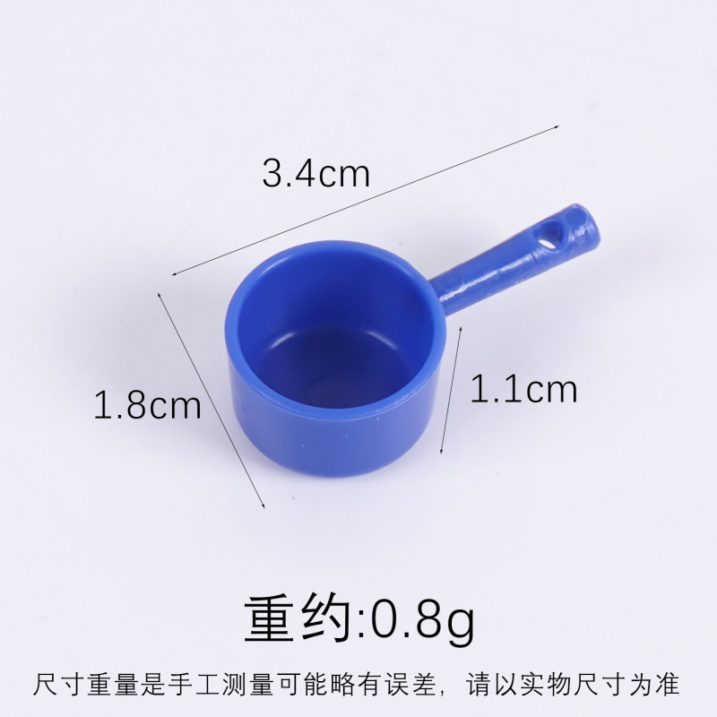 仿真迷你水桶塑料桶水瓢模型玩具微缩娃娃屋手提小桶过家家玩具|undefined