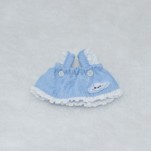 10cm20cm cotton doll suspender skirt without attributes summer clothes tops dress-up doll accessories
