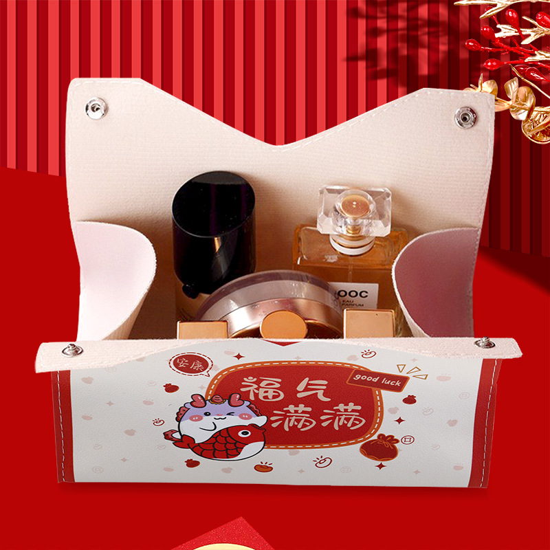 Nueva caja de pañuelos de cuero para sala de estar, bonito soporte para pañuelos para el hogar, caja de pañuelos para coche, caja de almacenamiento de pañuelos impermeable