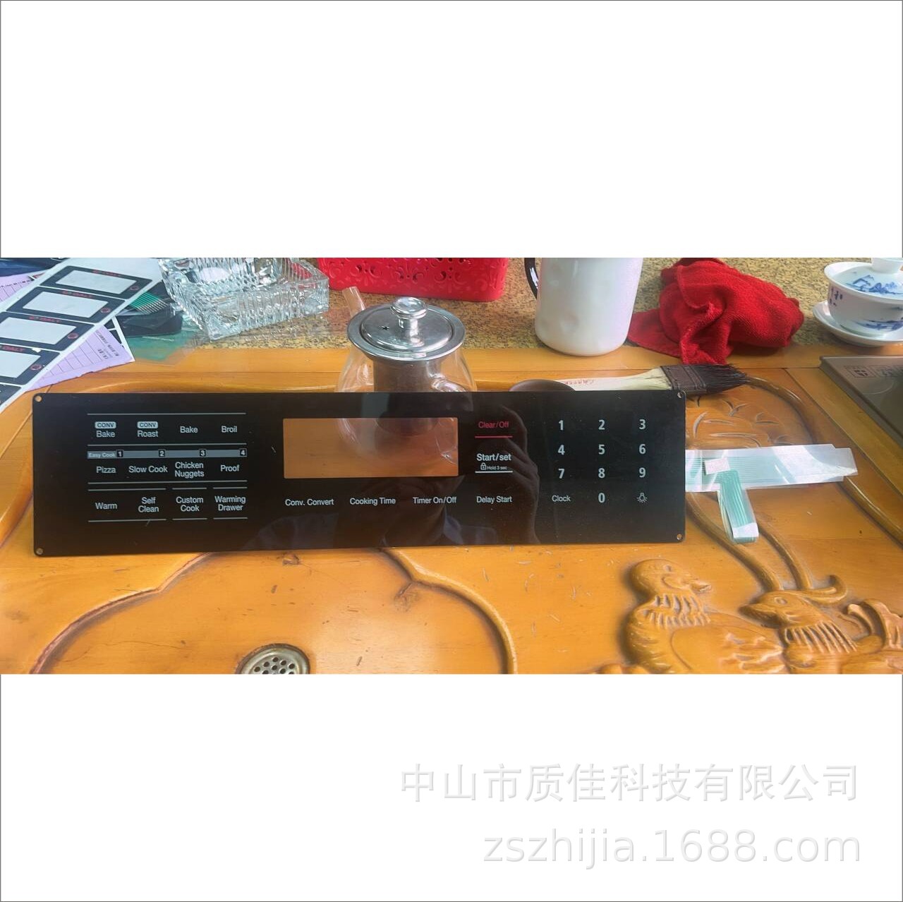 直销外贸DDG34-00017A薄膜开关触摸板覆盖兼容三星范围烤箱微波炉