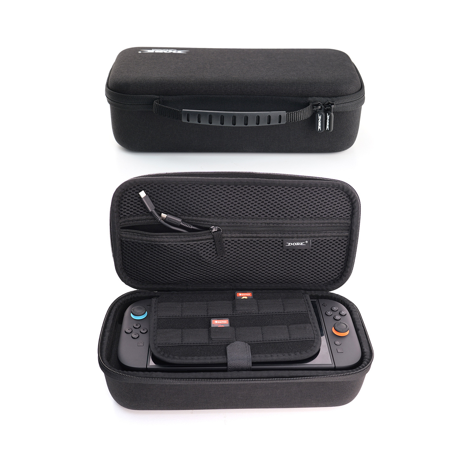 Switch 2nd Gen Ana Konsol Saklama Çantası NS2 Ekran Temperli Cam Film Uygulama Aracı İle 4 In 1 Set TNS-51109