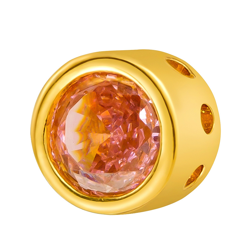 Douyin Venta caliente Colgante de microincrustaciones de cobre chapado al por mayor Cientos de colgantes de cobre opcionales a su gusto, fábrica de origen al por mayor sin cadena