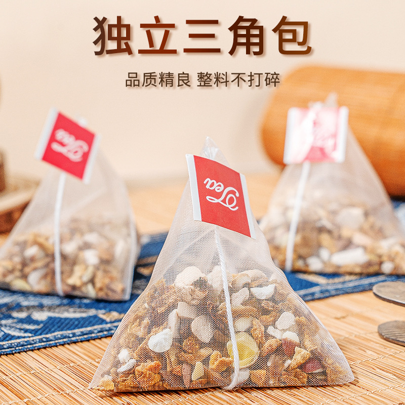 大人と子供に適した四神茶、脾臓と胃の健康、茶湿、蓮の実、ゴーヤ、ヤムイモ、ポリア、漢方薬、健康維持ティーバッグ|undefined