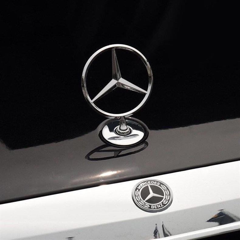 Mercedes-Benz W211 W212 W213 hood emblem, E300 E200 E260L E280 engine emblem, car emblem, head emblem