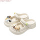 DIY Accessories Clogs for Women Summer 2024 New Outer Wear Non-Slip Eva Toe Beach Two-Wear Sandals and Slippers