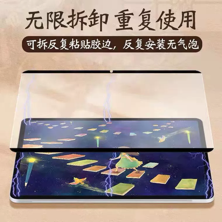 Защитная пленка-экран (серия Huawei MatePad) магнитная съемная бумажная текстура, антиблик, для 10,4–12,6″