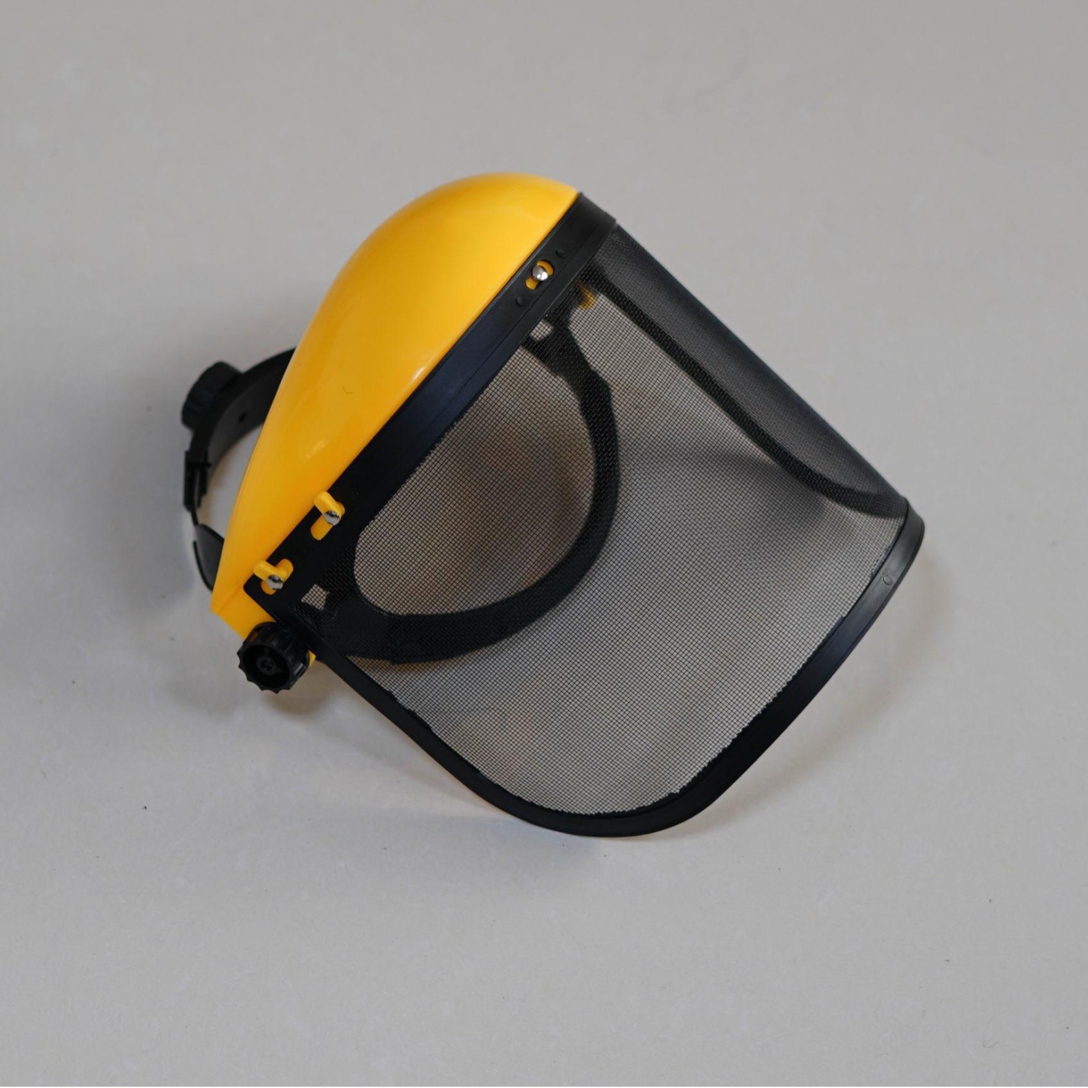 产地货源割草机割灌机防护面罩  头戴式园林作业钢丝网面罩