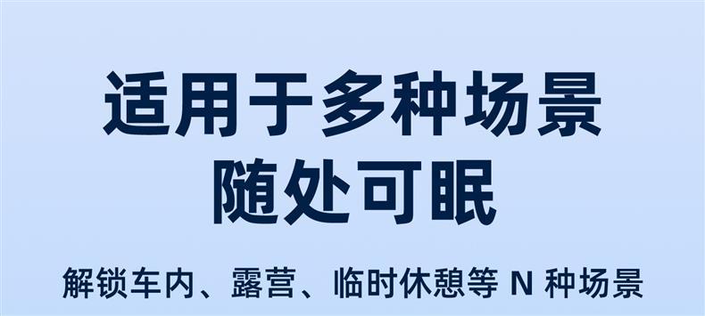 Lingpao D19 special car mattress, rear seat sleeping pad, car sleeping gadget, inflatable bed for long-distance self-driving trips