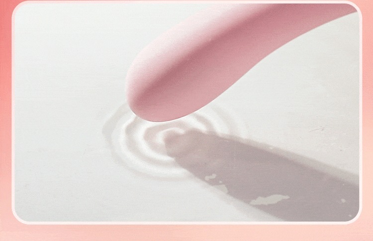 Mystery Moon Rabbit Soft Massage Stick for Women, One-Button Control, ABS, Misty Pink — detail image 26