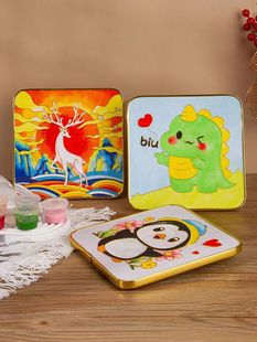 Cloisonné Intangible Cultural Heritage Filigree Enamel Painting DIY Traditional Handmade Complete Set of Materials Filigree Painting for Beginners