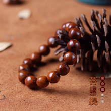 紫金鼠手串14mm单圈手链不怕汗手串雕刻唐八菱佛珠盘玩包浆文玩男