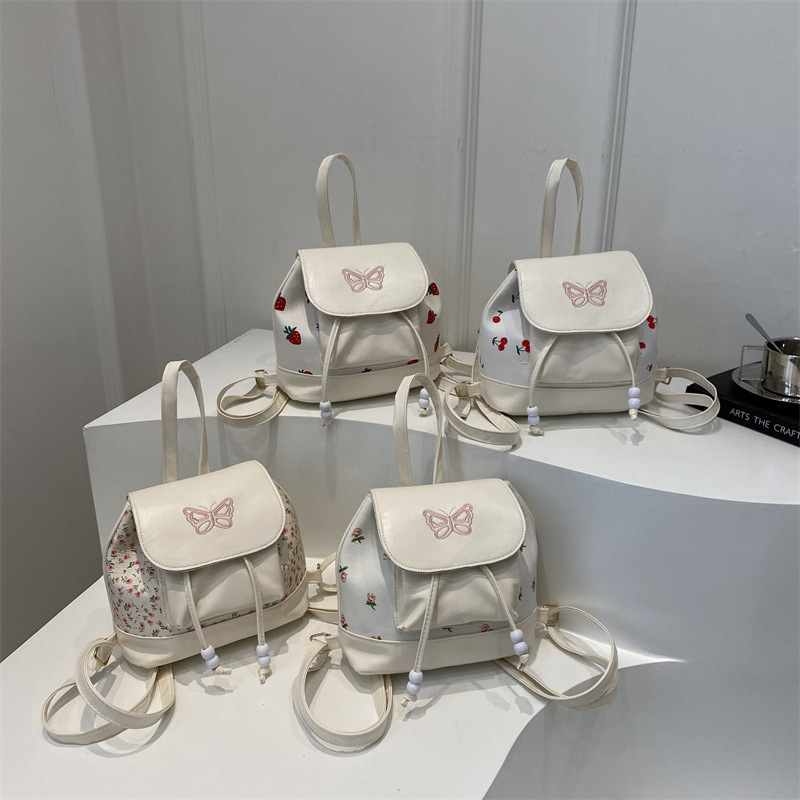Girl's Small Backpack 2025 New Fashion Design Sense Niche Mini Light White Cute Shopping Crossbody Bag Girl's Small Backpack 2025 New Fashion Design Sense Niche Mini Light White Cute Shopping Crossbody Bag