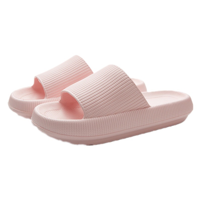 Ruyi Tuo sandalias al por mayor EVA mierda sensación de casa verano de las mujeres de los hombres de interior casa de baño pareja Zapatillas de casa