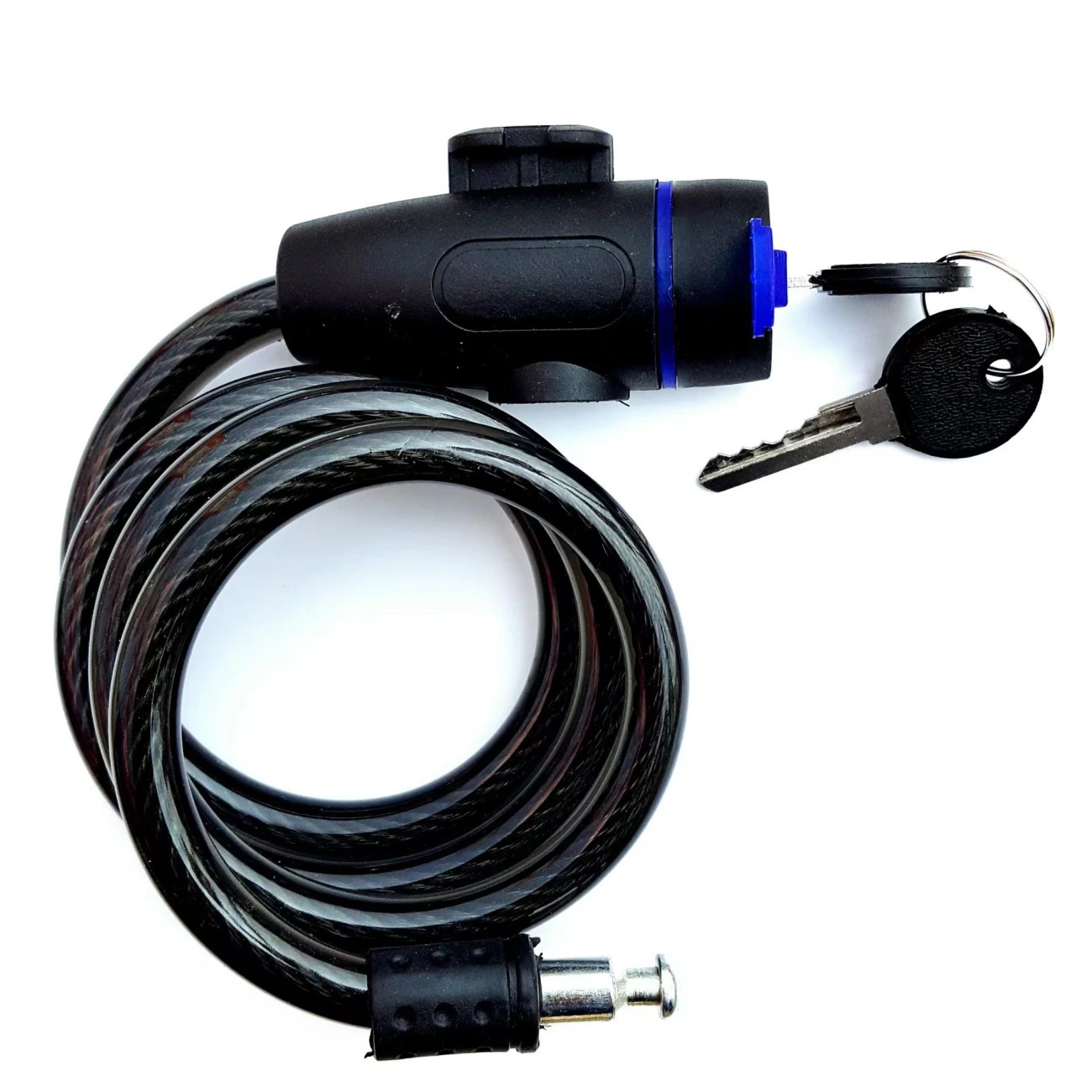 Cerradura de bicicleta cerradura de anillo portátil antirrobo cerradura de alambre de acero para automóviles eléctricos accesorios de bicicleta cerradura de automóviles sin marco de cerradura