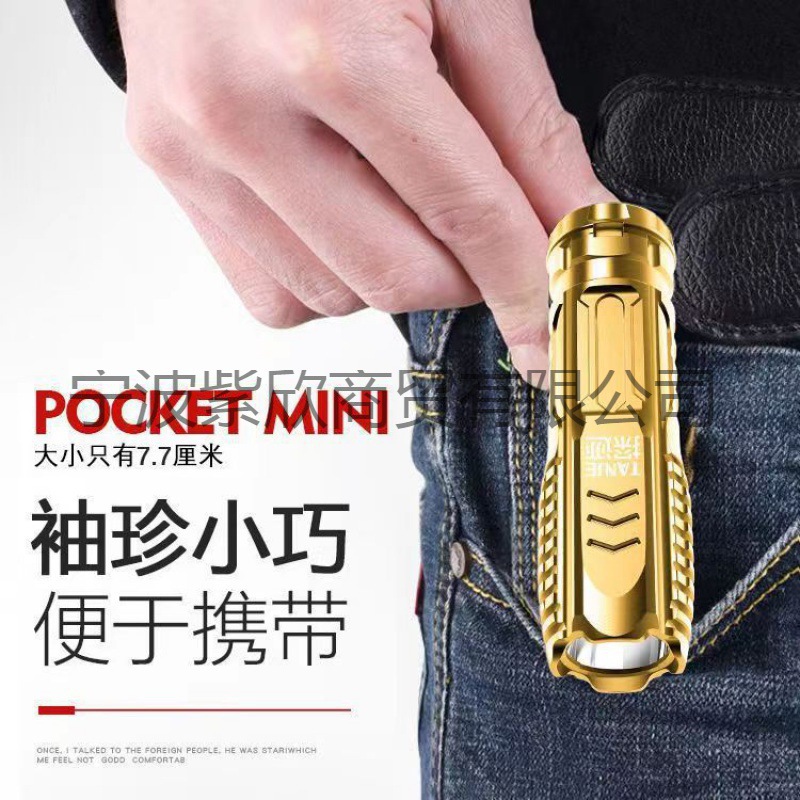 Nueva 831 recargable mini portátil brillante linterna de bolsillo hogar de largo alcance linterna al aire libre