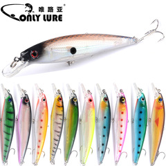 Bass Lure Fake Lure Hover In Laser Minnow Plastic Hard Lure 11cm/13.4g Bionic Fish Lure Cross-border Foreign Trade