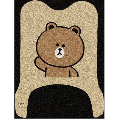 Electric vehicle foot mat vehicle floor mats, electric - brown-bear