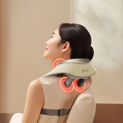 SKG颈椎按摩器中秋节礼物礼品生日送女友按摩器斜方肌腿腰背部