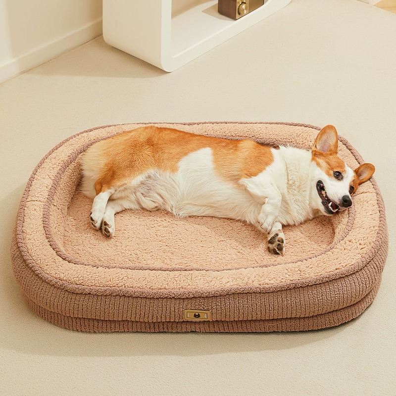 Dog Kennel Winter Warm Dog Mat Sleeping With Removable And Washable Dog Bed Small And Medium-sized Dog Sofa Sleeping Mat Universal For All Seasons