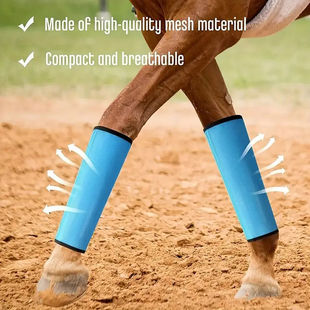 Cross-border new product loose anti-slip horse leggings to protect horse legs to prevent flies and mosquito bites