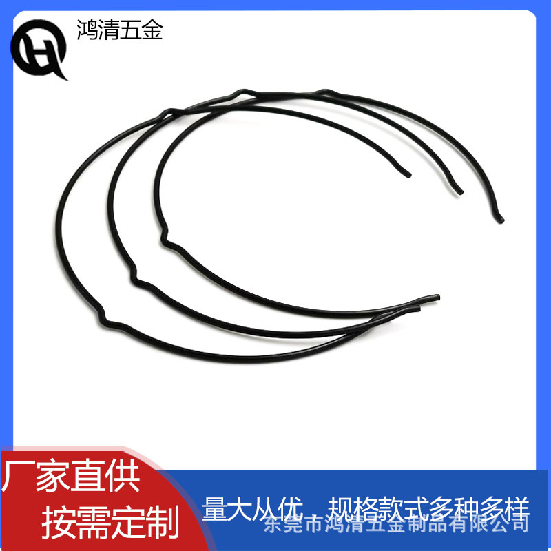 推荐不锈钢异形折弯卡扣弹簧量大优惠电灯杯卡圈扭转形线成型配件