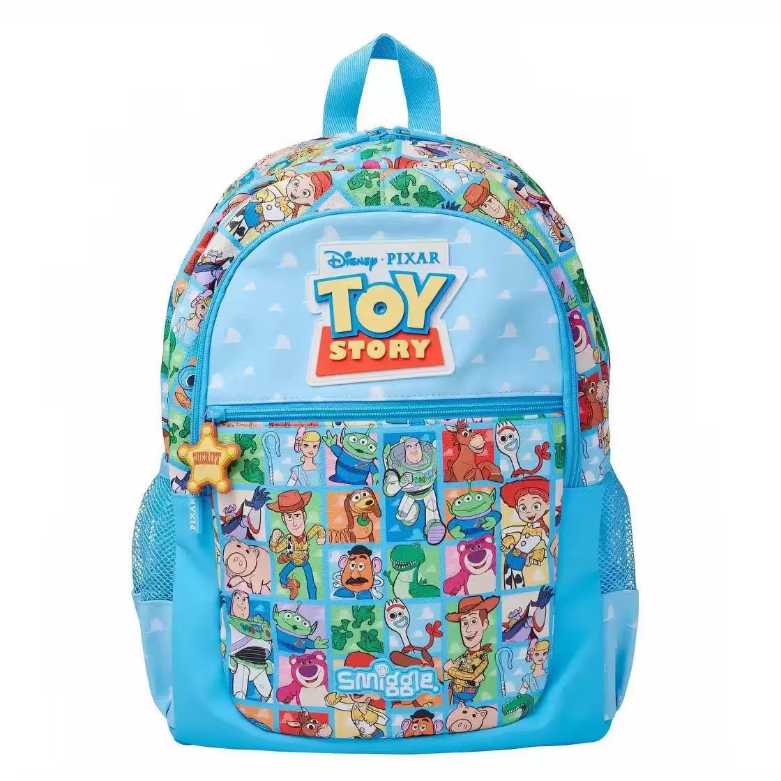 Smiggle grande kt Stitch mochila de gran capacidad de descompresión de doble hombro de dibujos animados