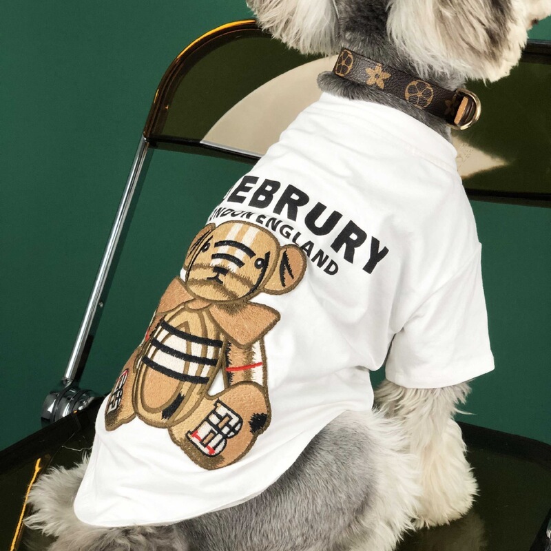 犬服プリント半袖春秋夏モデル抜け毛防止中小型子犬猫ペットトレンディな写真中小型犬|undefined