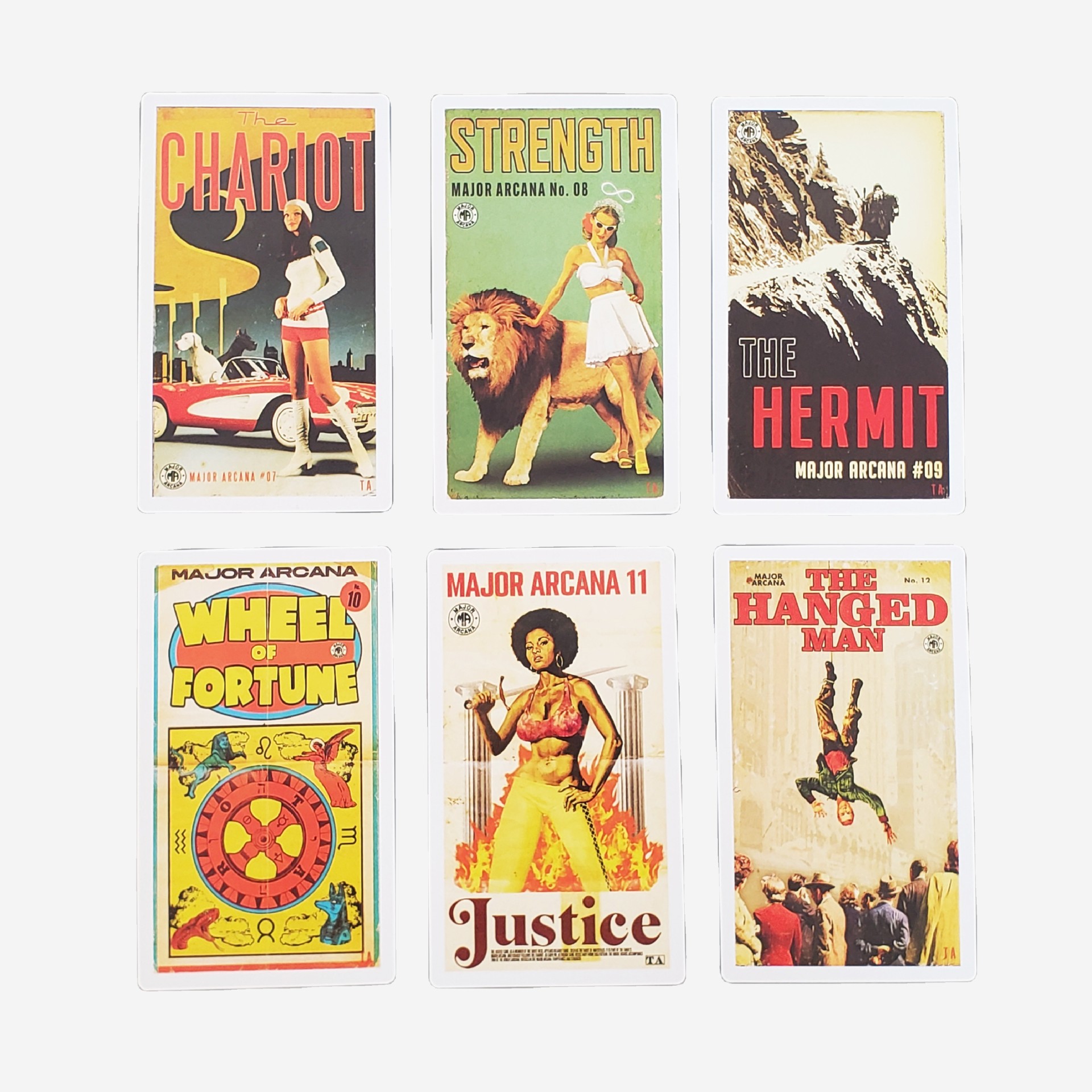 The Pulp Tarot Cards Deck For Party Games And Card Readers_voghion.com