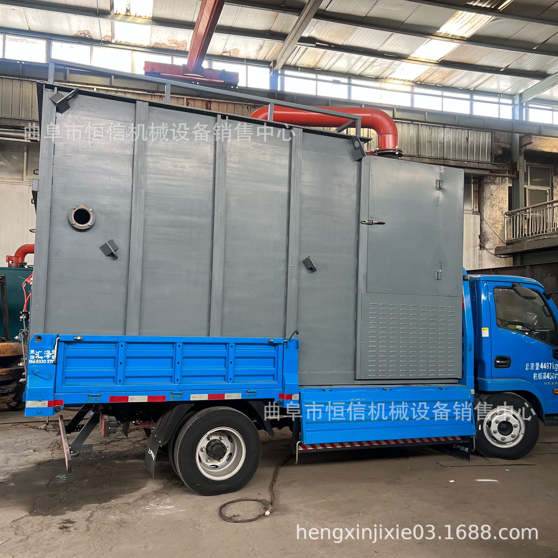 宁夏电厂80米高空炉顶炉膛大包出灰吸灰车zcjb电厂输灰廊道吸尘车