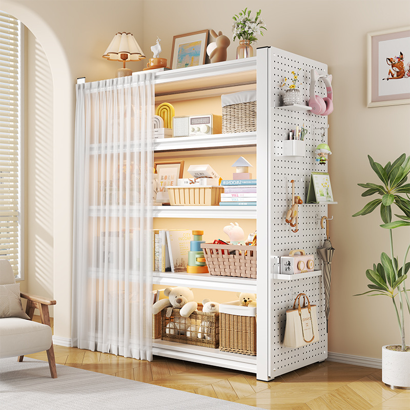 Household Storage Rack Multi-Layer Storage Rack Warehouse Shelf Multi-Layer Floor-Standing Balcony Kitchen Storage Rack Living Room Angle Steel Rack