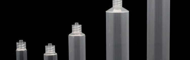 Transparent American-style dispensing adapter syringe dispensing machine 3055 syringe adapter CC dispensing pneumatic transparent glue barrel