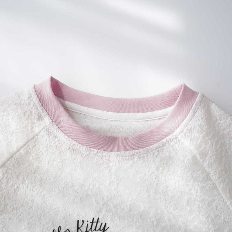 HelloKitty春季新款女童装卡通长袖上衣女宝T恤AC5121MK075|undefined