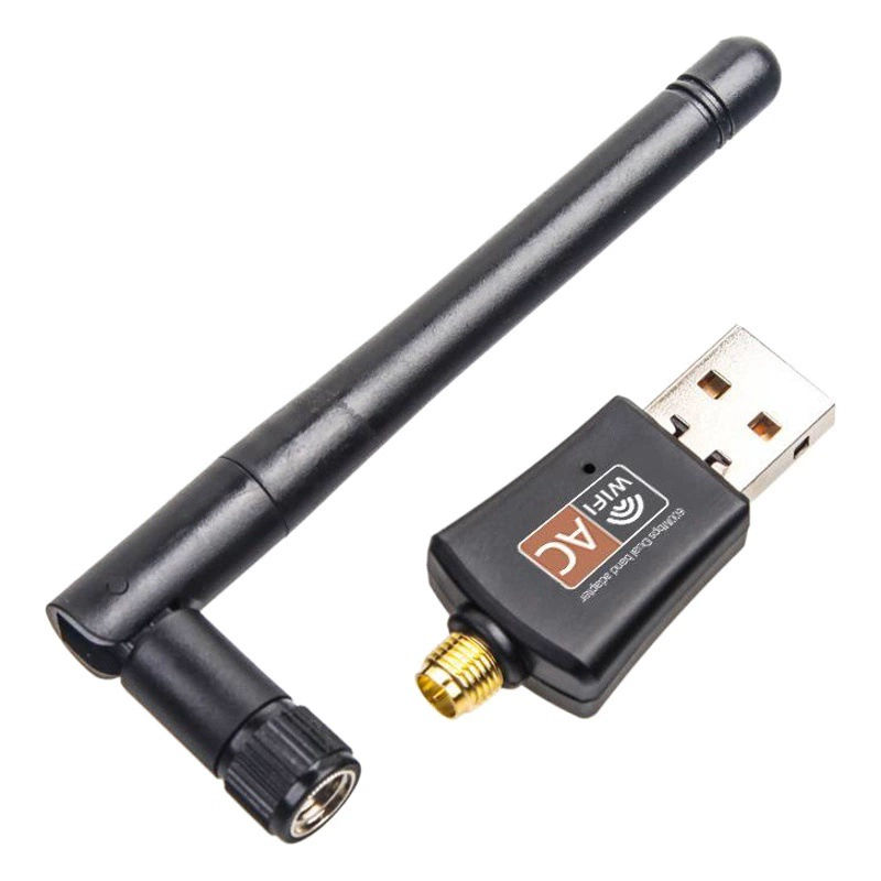 600M двухдиапазонная беспроводная сетевая карта Wi-Fi приемник USB беспроводная сетевая карта поддерживает мультисистемный прием устройств Linux