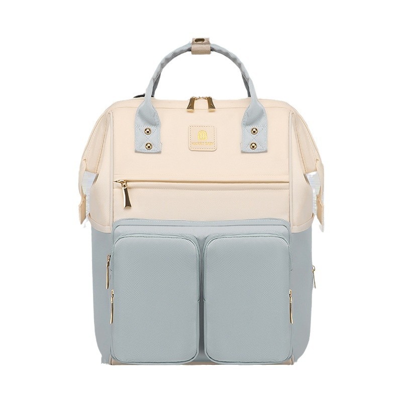 Bolsa de mamá transfronteriza nueva bolsa de moda de gran tamaño para madres y bebés bolsa de mamá de separación seca y húmeda bolsa de mamá gran abertura bolsa de mamá