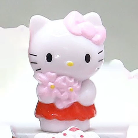 ЧибиKitty милая переменная кукла, кремовая подвеска, ручной работы