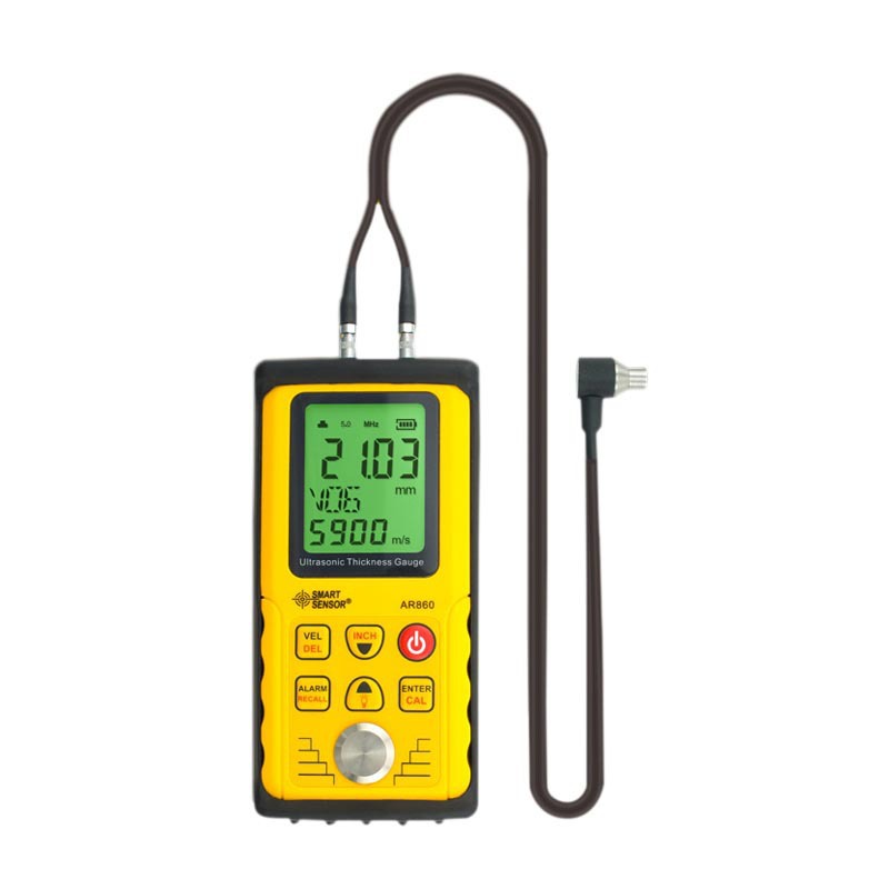 希玛AR860超声波测厚仪 钢板管件塑料玻璃金属0.01数显厚度测量仪