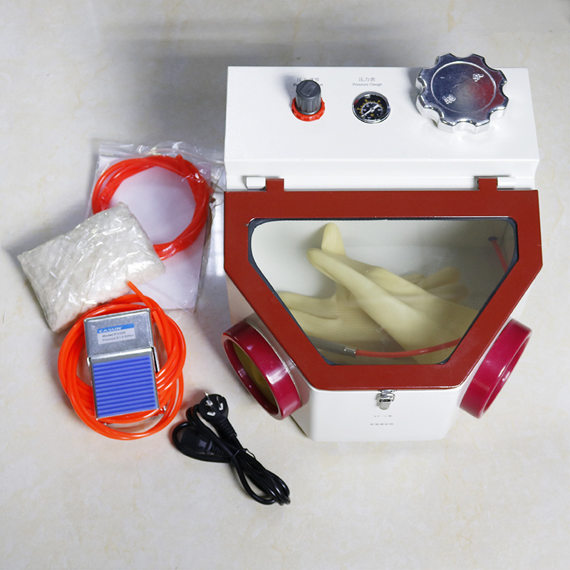 Máquina de chorro de arena dental versión mejorada de la máquina de chorro de arena de un solo bolígrafo de la lámpara LED Máquina de chorro de arena de alúmina Máquina de chorro de arena de doble bolígrafo para mecánico