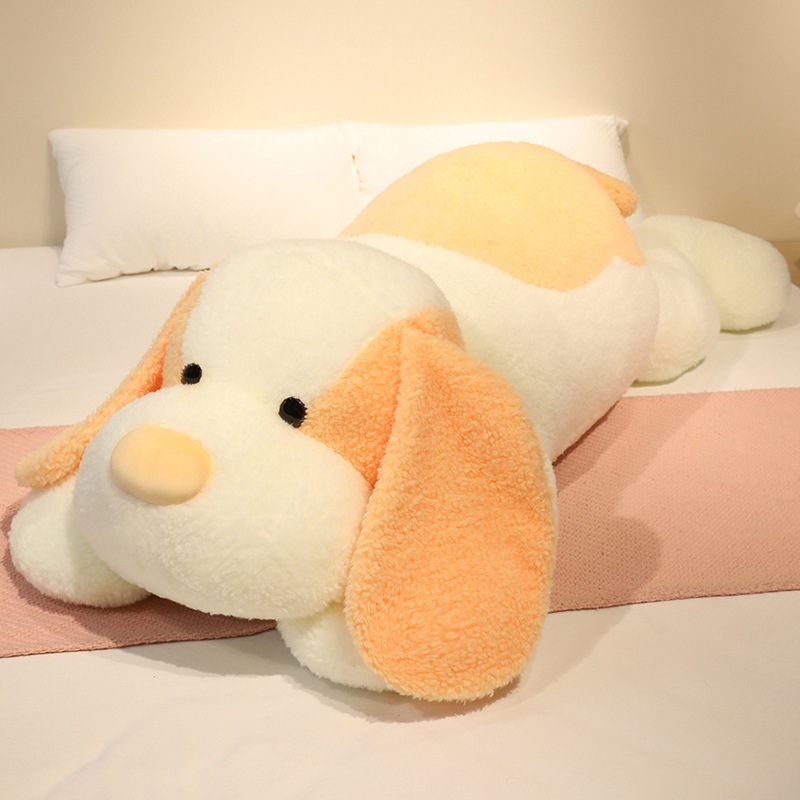 Perro dormido, peluche, animales al por mayor, juguetes lindos, almohada de peluche, almohada de peluche, cama de perros, niñas