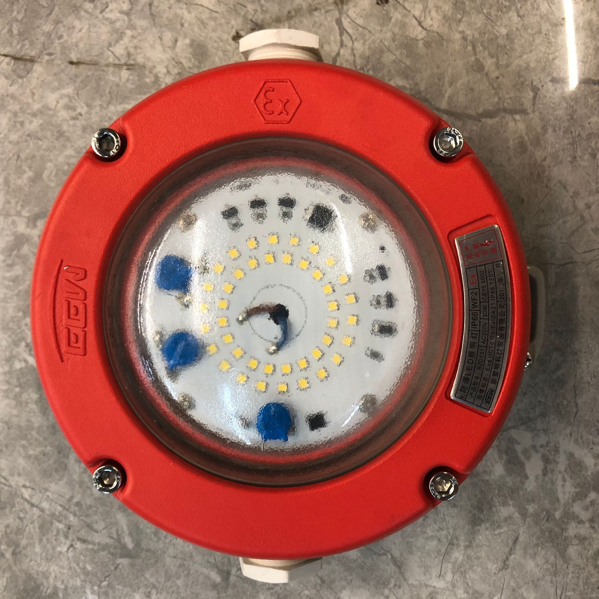 华荣飞策新黎明防爆吸顶灯 防爆免维护LED泛光灯 防爆金卤灯400瓦